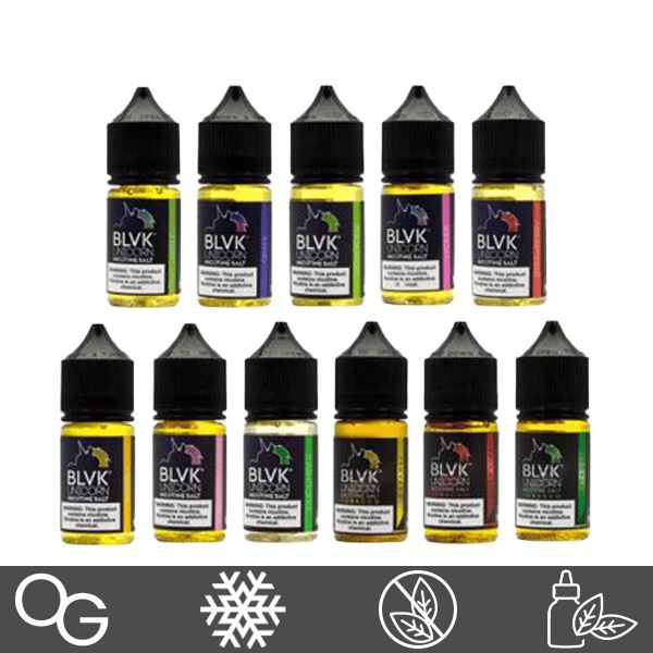 Strawberry Peach Ice (Iced Berry Peach) by BLVK Pink Salt Series 30ml Group Photo