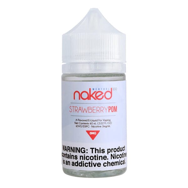 Strawberry POM (Brain Freeze) by Naked 100 Menthol 60ml bottle