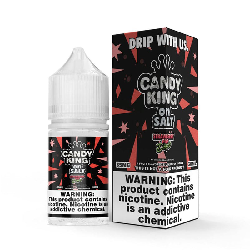 Strawberry Pop Drops | Drip More Salts | 30mL with Packaging