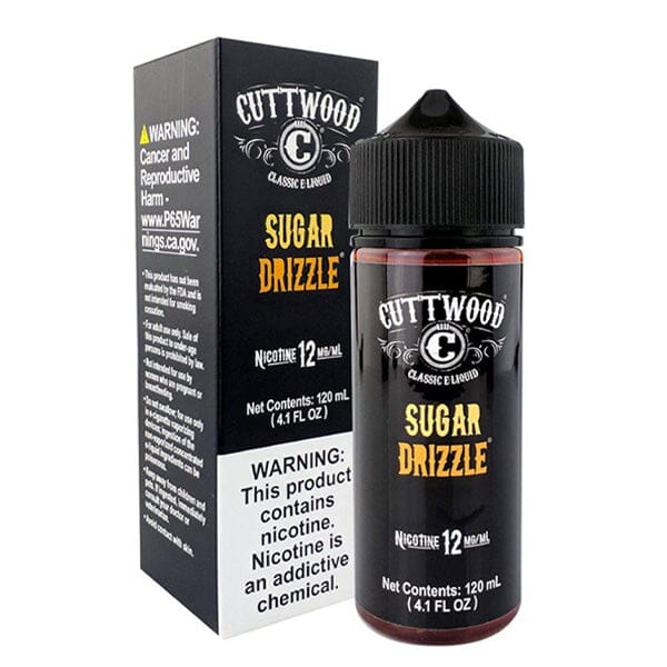 Sugar Drizzle by Cuttwood EJuice 120ml with packaging