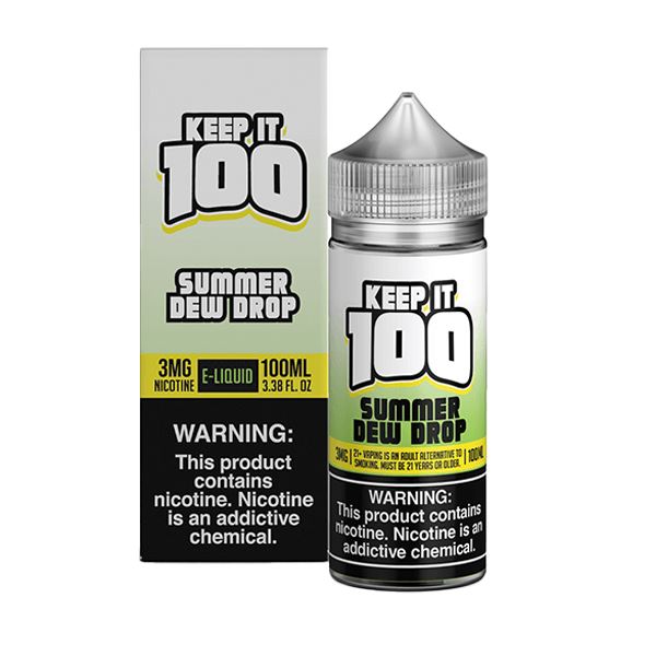  Summer Dew Drop by Keep it 100 TF-Nic Series 100mL with Packaging