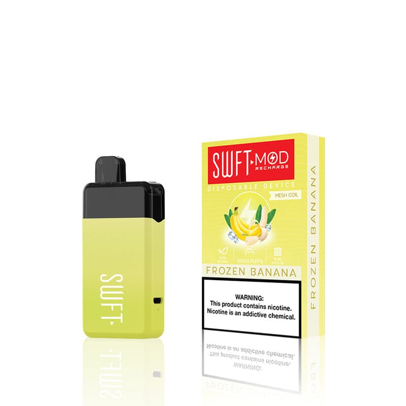 SWFT Mod Disposable | 5000 Puffs | 15mL frozen banana with packaging