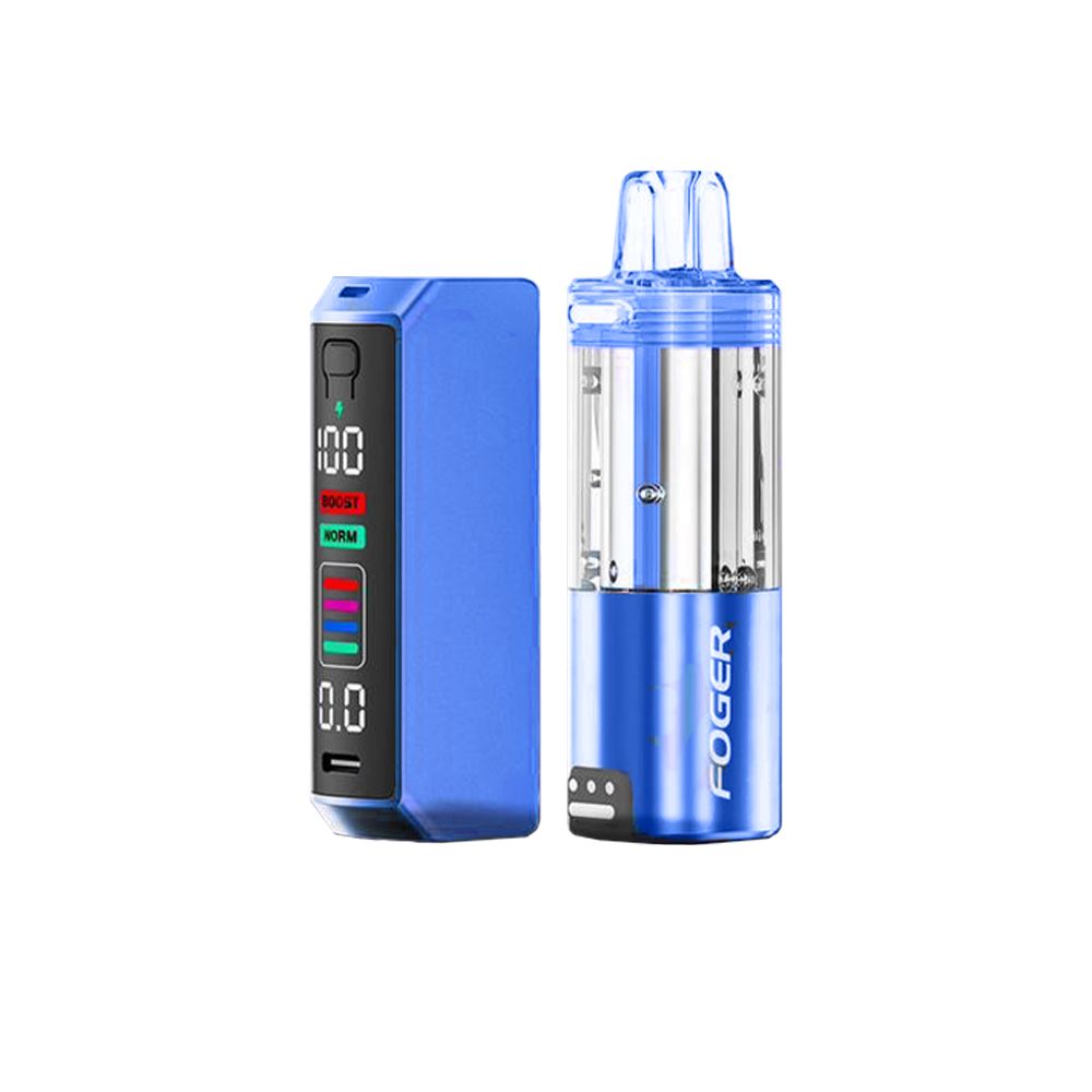 Switch Pro 30000 Puff Disposable E-Cig by Foger 50mg 21mL Blue Razz Ice