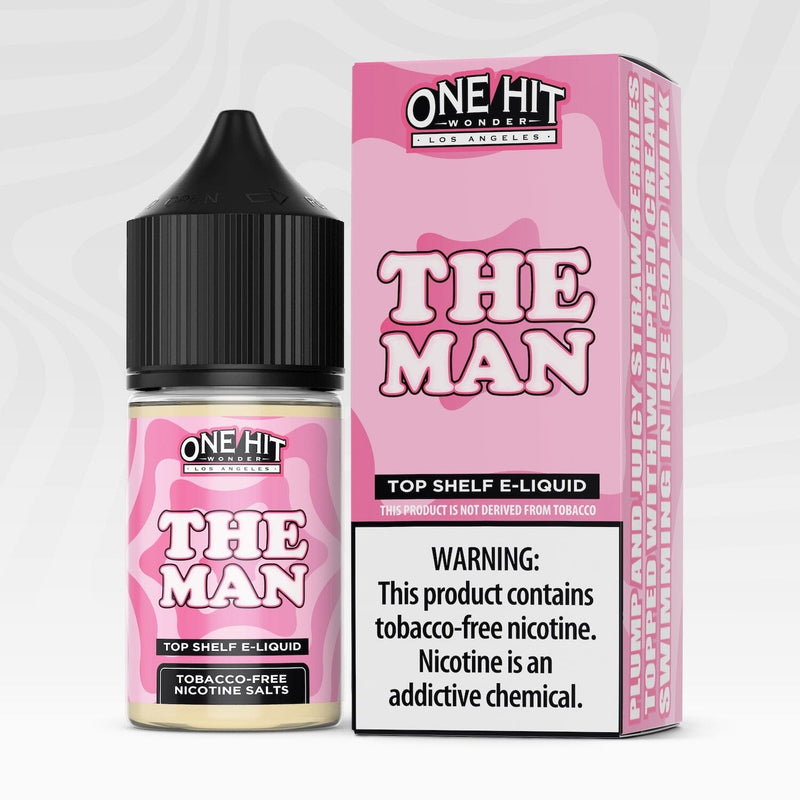 The Man by One Hit Wonder TF-Nic 30mL Salt Series with Packaging