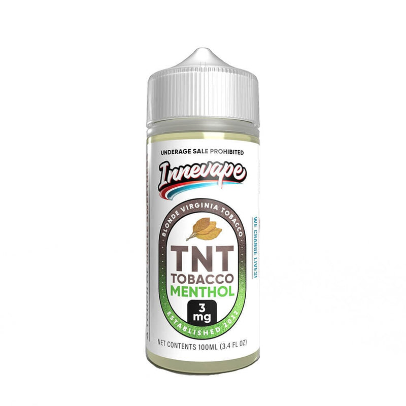 TNT Tobacco Menthol | Innevape TFN Series E-Liquid | 100mL bottle