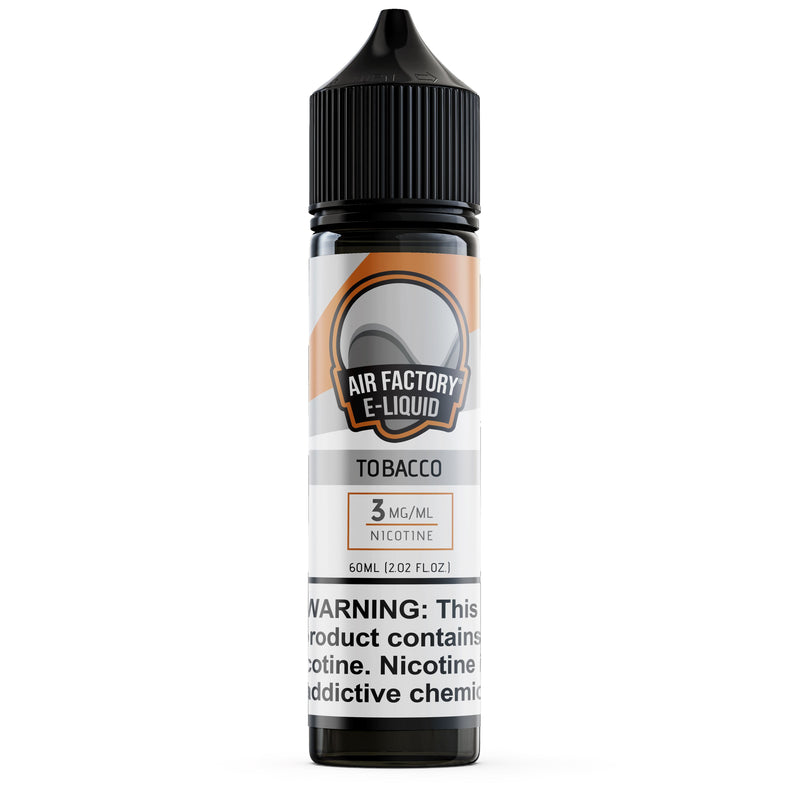 Tobacco by Air Factory eJuice 60mL bottle