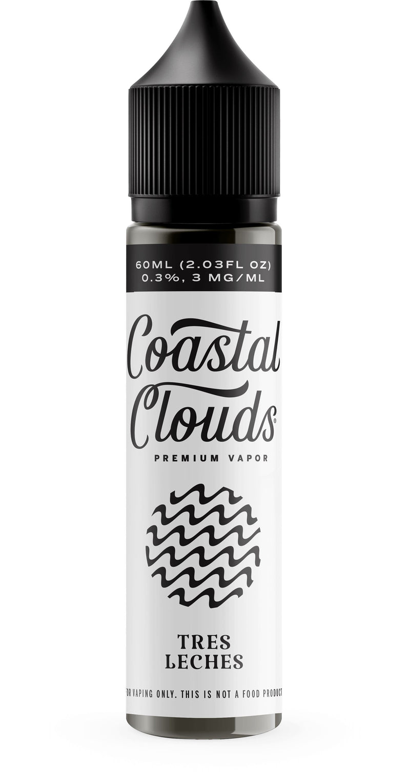 Tres Leches by Coastal Clouds E-Liquid 60ml Bottle