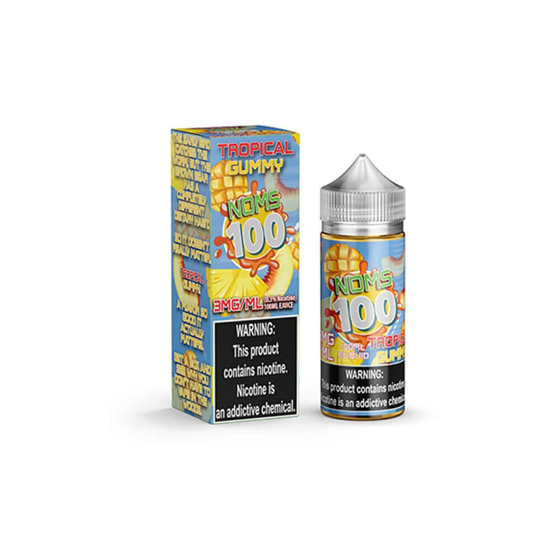 Tropical Gummy | Noms 100 Series E-Liquid | 100mL Tropical Gummy with Packaging