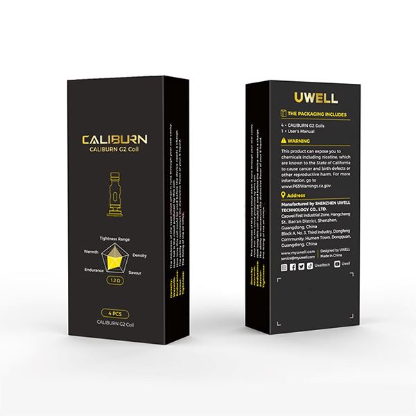 Uwell Caliburn G2 Coils | 4-Pack packaging only