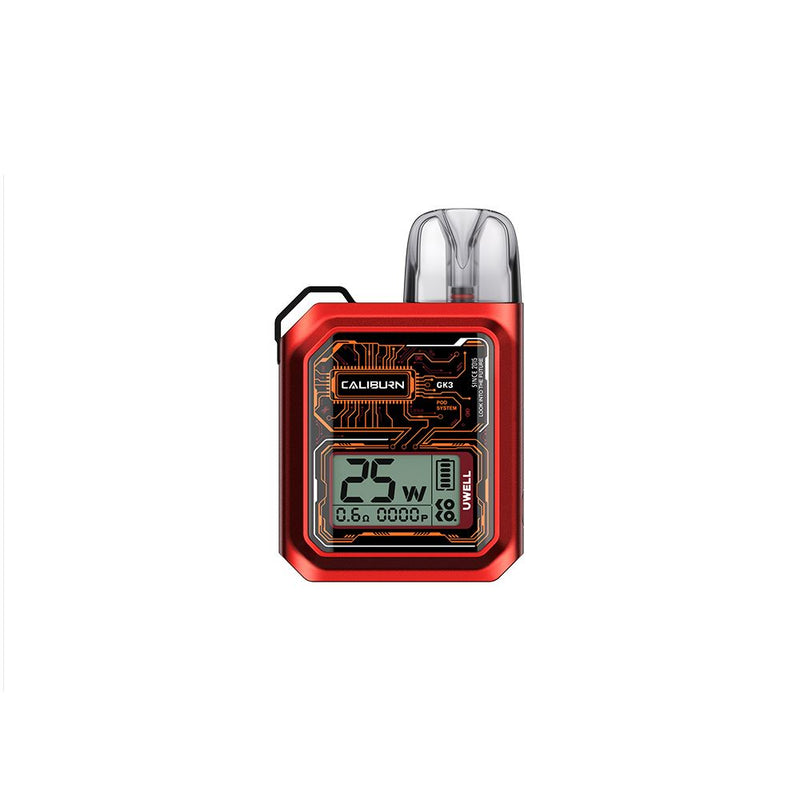 Uwell Caliburn GK3 Kit (Pod System) - Red
