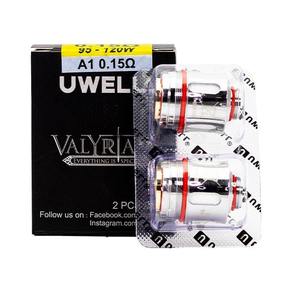 Uwell Valyrian Replacement Coil ( Pack of 2) 0.15 ohm with packaging