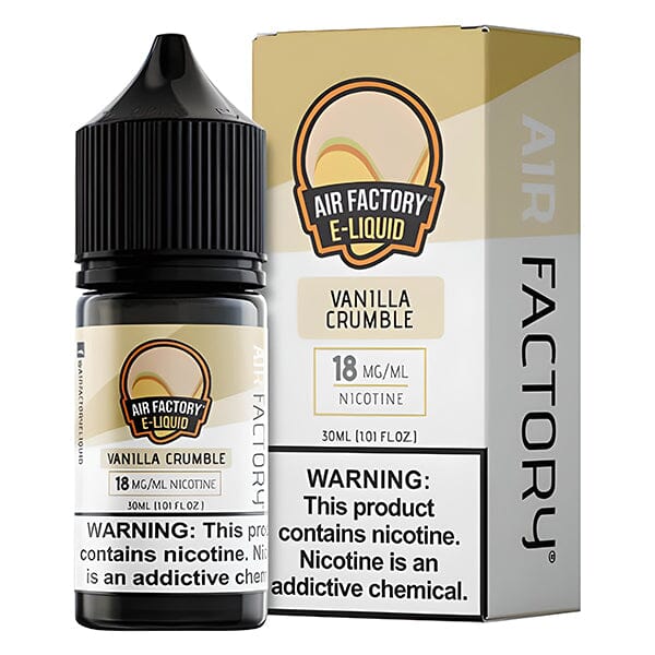 Vanilla Crumble by Air Factory eJuice 60mL with packaging