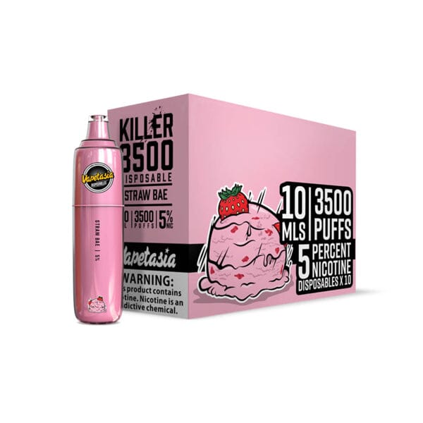 Vapetasia – Killer Fruits Disposable | 3500 Puffs | 10mL - Straw Bae with packaging
