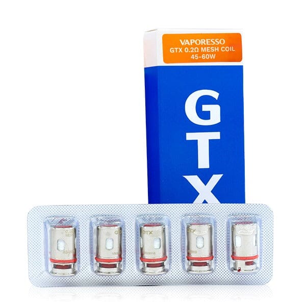 Vaporesso GTX Coils | 5-Pack 0.2ohm with packaging
