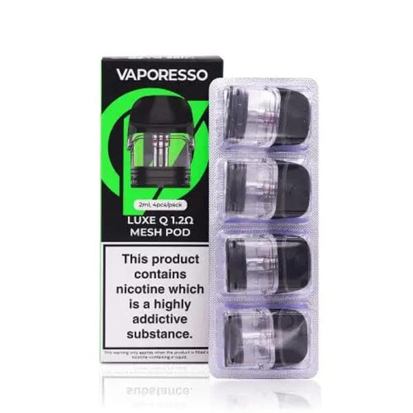 Vaporesso Luxe Q Pod 1.2 ohm with packaging
