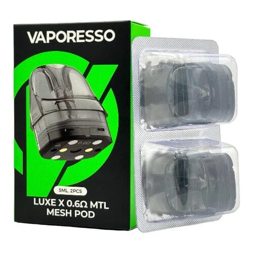 Vaporesso LUXE X Replacement Mesh Pod 0.6ohm 5ml with packaging