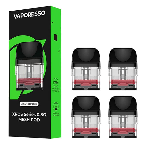 Vaporesso XROS Pods | 4-Pack 0.8 ohm