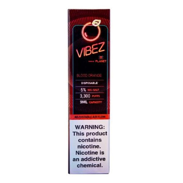 Vibez Pod Disposable | 3500 Puffs | 9mL - Blood Orange packaging