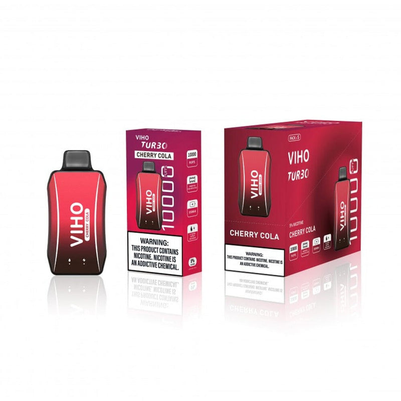 Viho Turbo Disposable - cherry cola with packaging