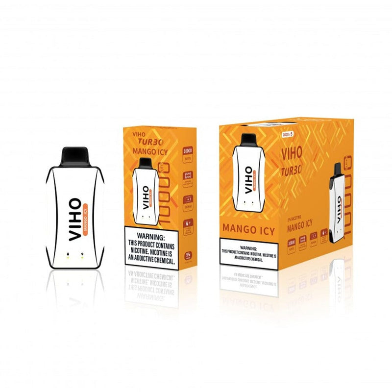 Viho Turbo Disposable - mango icy with packaging