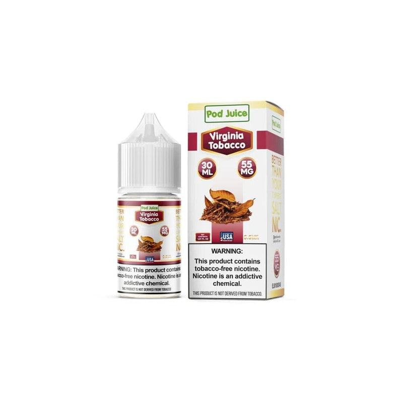 Virginia Tobacco | Pod Juice TFN Salt | 30mL with Packaging