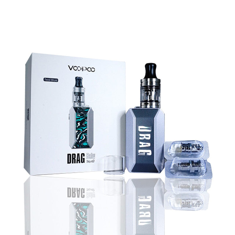 VooPoo Drag Baby Trio Kit with packaging
