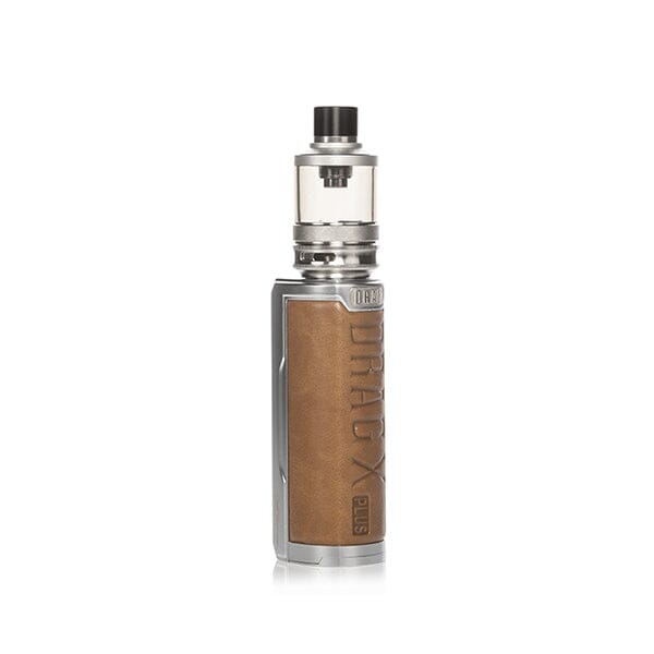  Voopoo Drag X Plus Pro Kit 100w - Silver Retro Brown