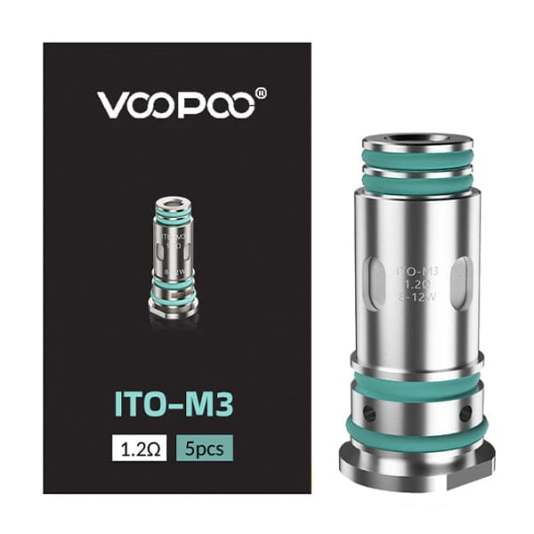 Voopoo ITO Coils | 5-Pack - ITO-M3 1.2ohm with packaging