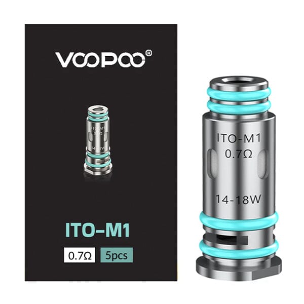 Voopoo ITO Coils | 5-Pack - ITO-M1 0.7ohm with packaging