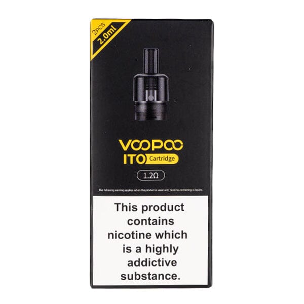 Voopoo ITO Replacement Pod | 2-Pack - 1.2ohm packaging