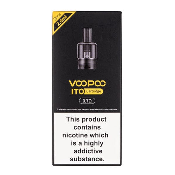 Voopoo ITO Replacement Pod | 2-Pack - 0.7ohm packaging