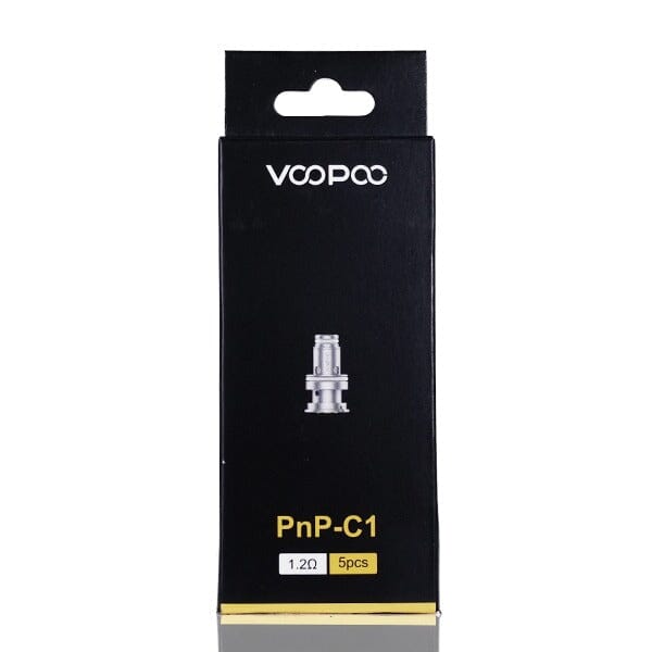 VooPoo PnP Coils (5-Pack) PnP-C1 1.2 ohm packaging only