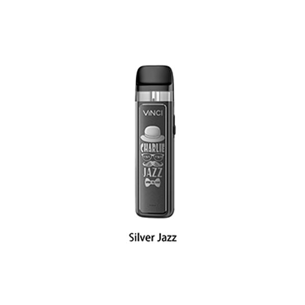 VooPoo Vinci Pod Kit | 15w (Royal Edition) - Silver Jazz