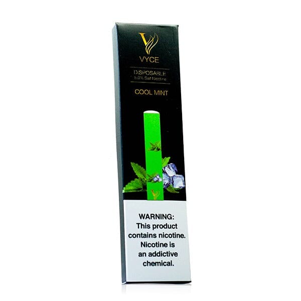 Vyce Disposable E-Cigs (Individual) cool mint packaging