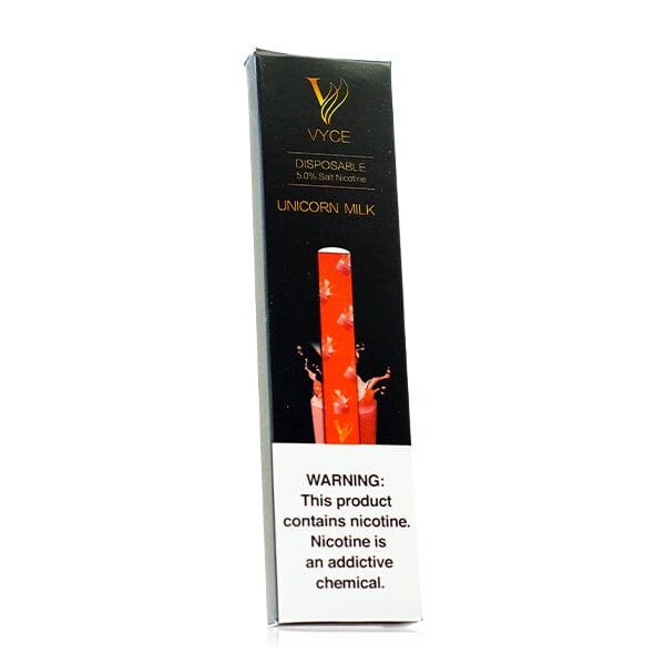 Vyce Disposable E-Cigs (Individual) unicorn milk packaging