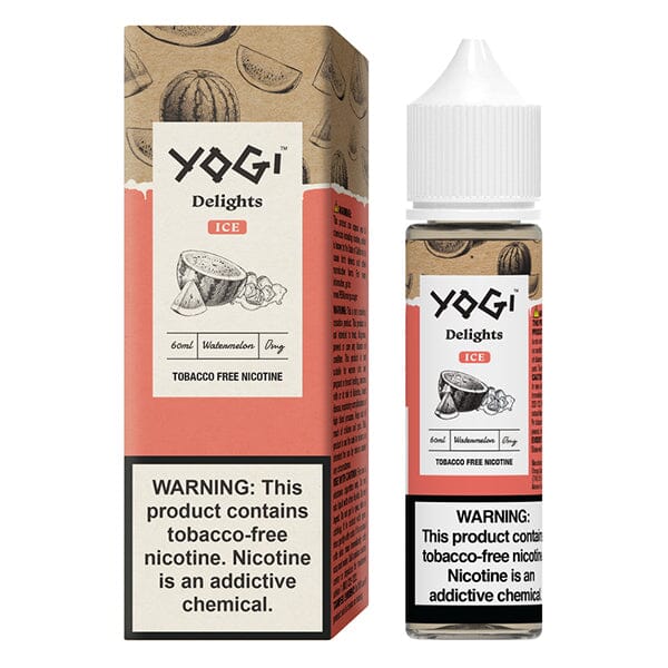  Watermelon Ice by Yogi Delights Tobacco-Free Nicotine 60ml packaging