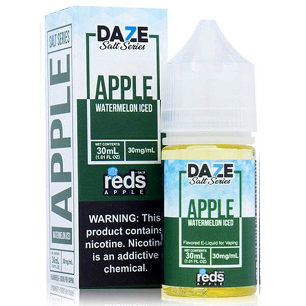 Watermelon Iced by Reds TFN Salt E- Liquid with packaging