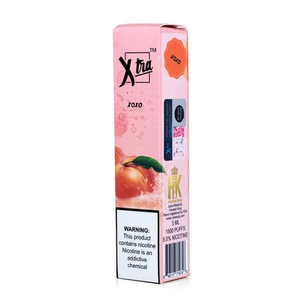 XTRA | Disposable 1500 Puffs (Individual) xoxo packaging