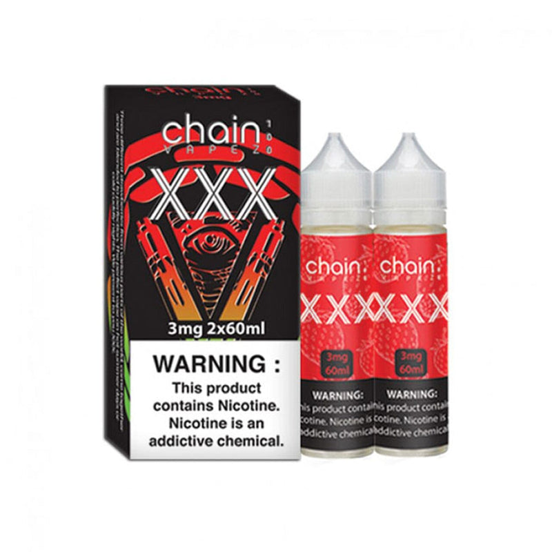 XXX by Chain Vapez 120mL with Packaging