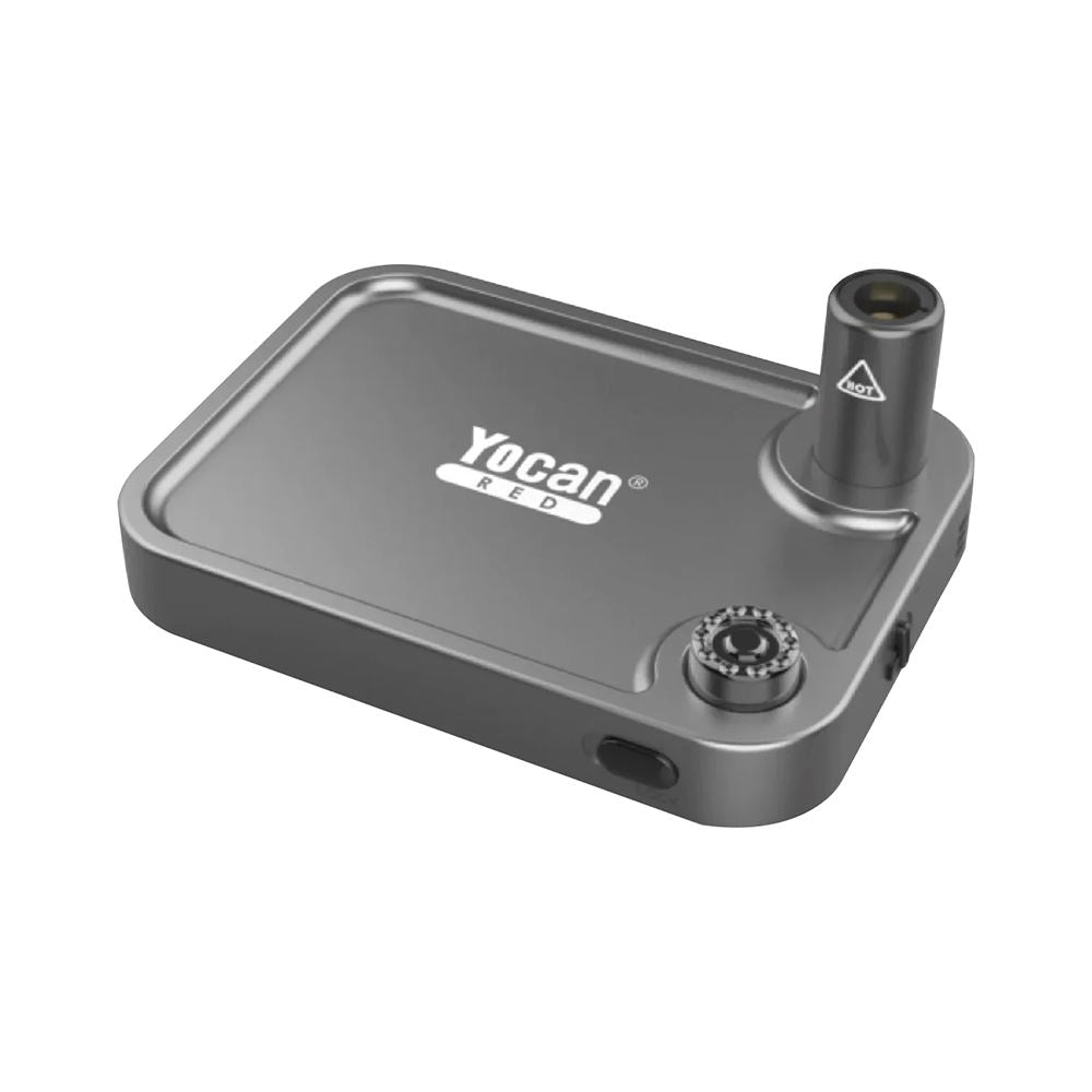 Yocan Red Slate Lighter Rolling Tray Space Gray