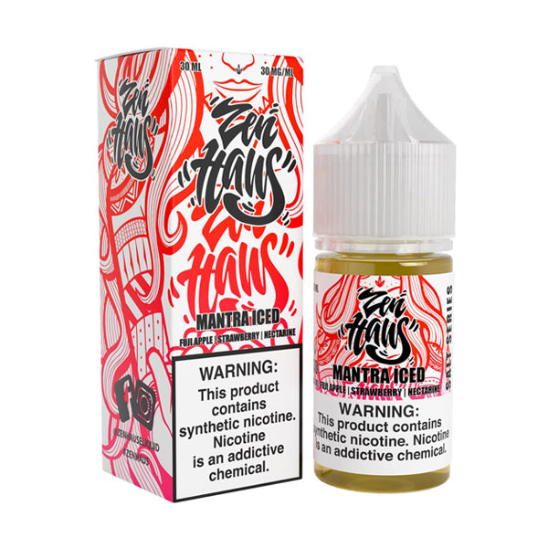 Mantra Ice by Zen Haus LIQ Salt 30mL with packaging