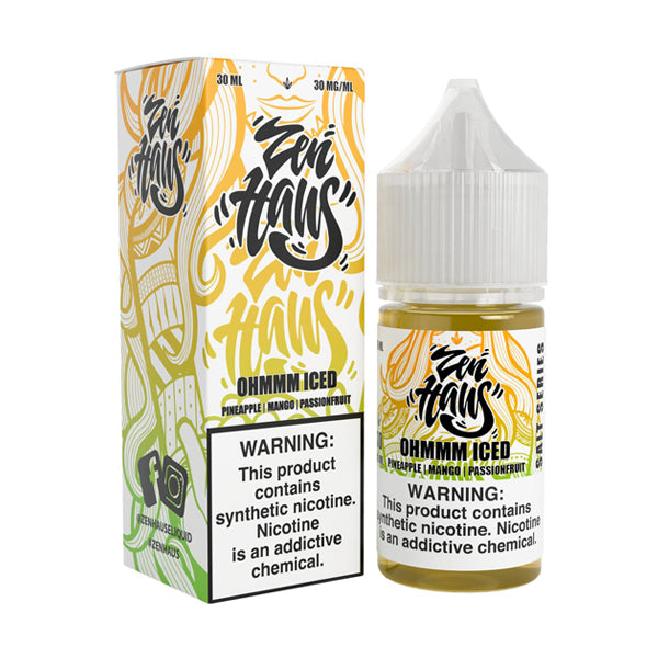 Ohmmm Ice by Zen Haus LIQ Salt 30mL with packaging