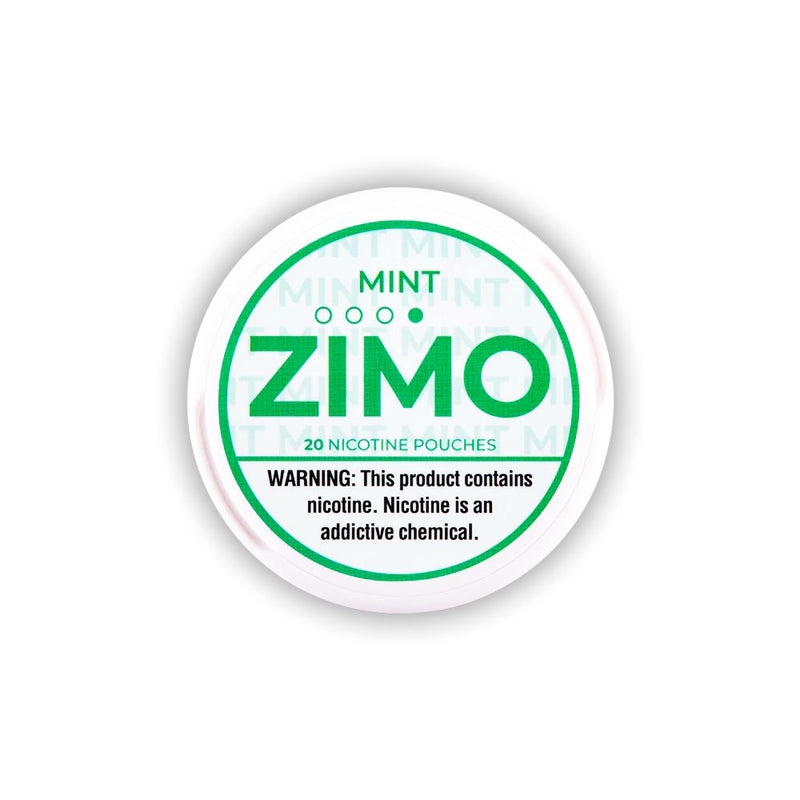 Zimo Nicotine Pouches (20ct Can)(5-Can Pack) Mint 08mg (SAS)