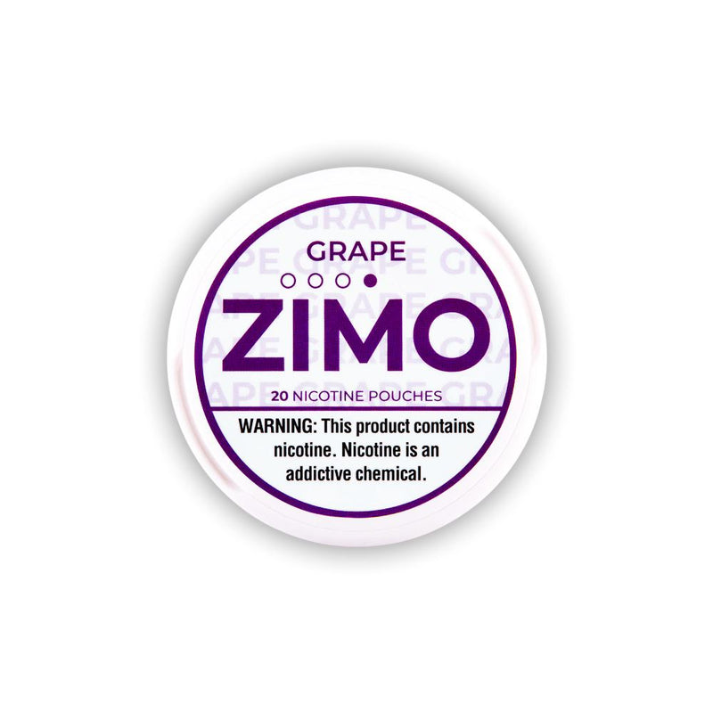 Zimo Nicotine Pouches (20ct Can)(5-Can Pack) Grape 06mg (SAS)