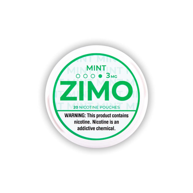 Zimo Nicotine Pouches (20ct Can)(5-Can Pack) Mint 03mg (SAS)