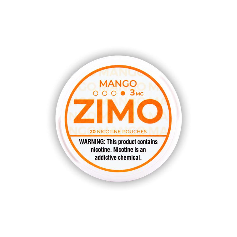 Zimo Nicotine Pouches (20ct Can)(5-Can Pack) Mango 03mg (SAS)