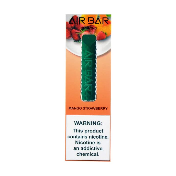 Air Bar Diamond Disposable 500 Puffs 1.8mL Mango Strawberry  Packaging