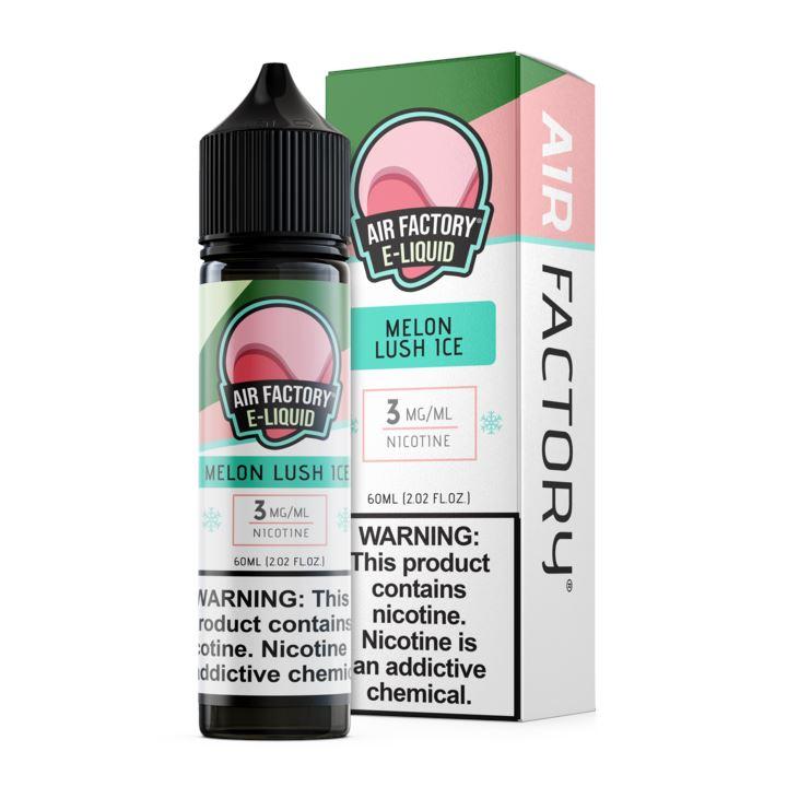 Melon Lush Ice by Air Factory eJuice 60mL with packaging