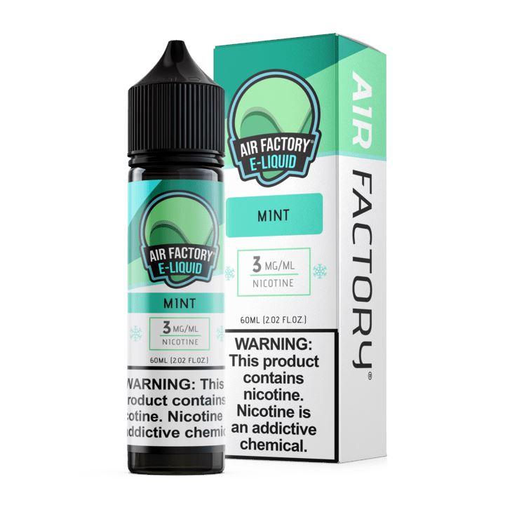 Mint by Air Factory eJuice 60mL with packaging