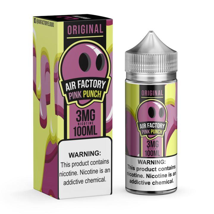  AIR FACTORY ORIGINAL | Pink Punch 100ML eLiquid with packaging